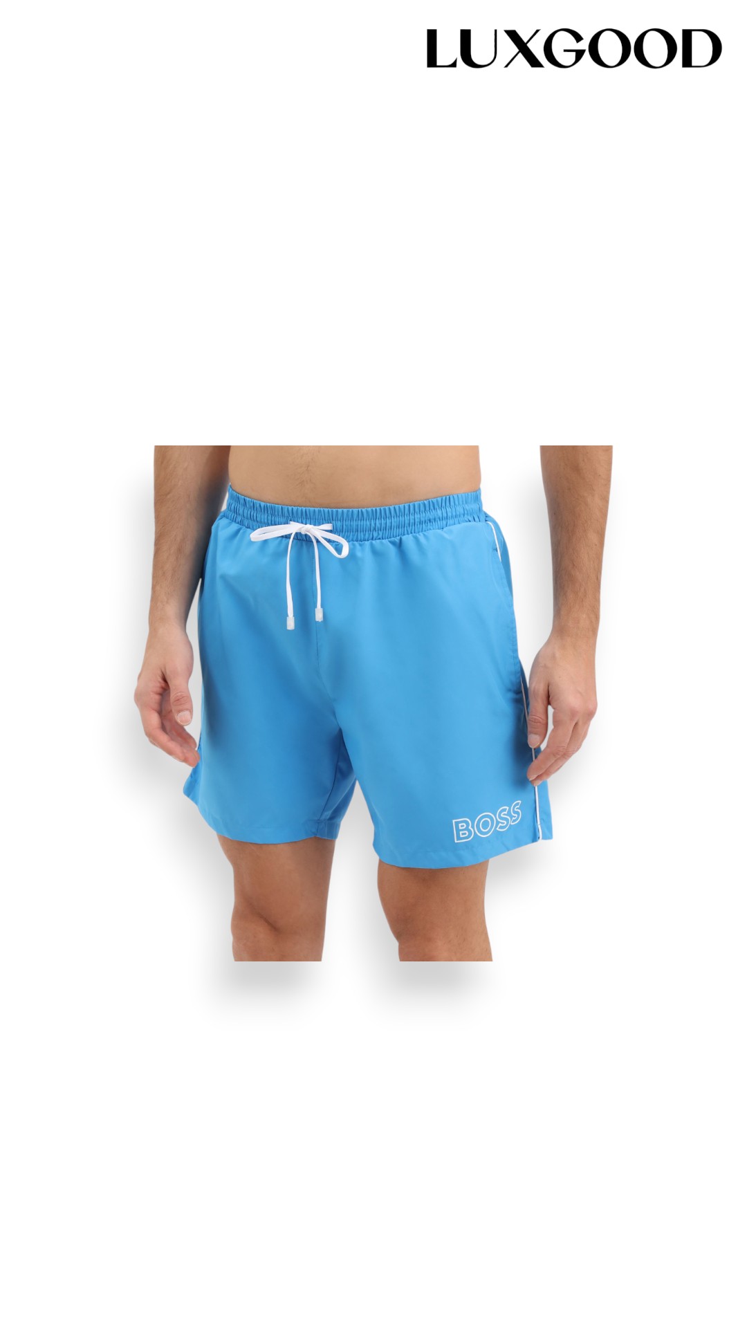 Starfish Swim Shorts – Sahara Inspired – Blue