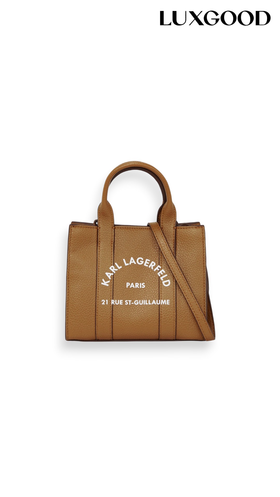 KARL LAGERFELD - Shoulder Bag - Camel