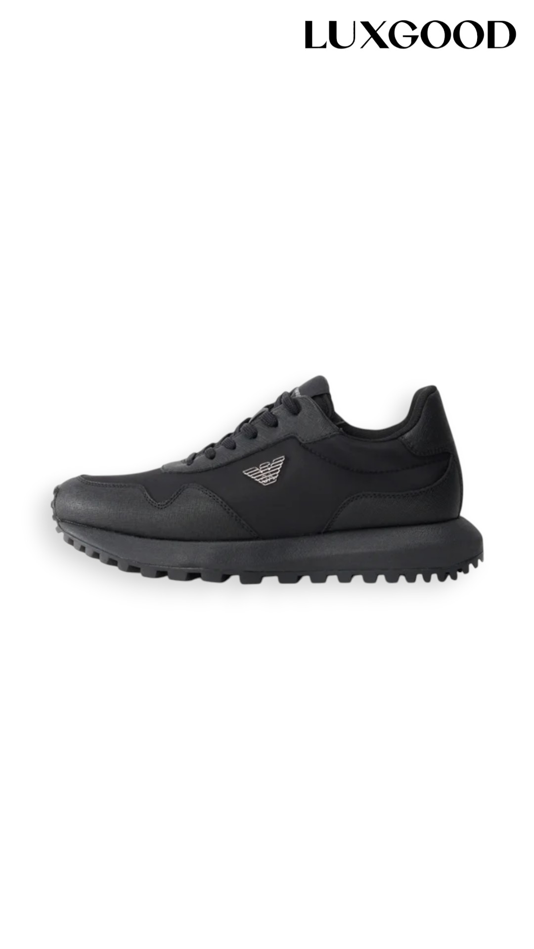 ARMANI - Premium Sneakers - Black