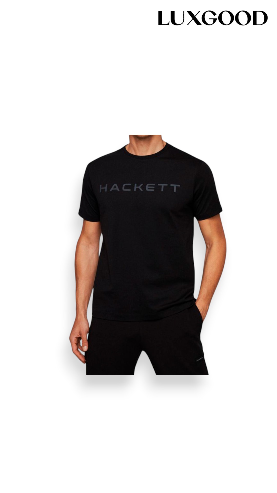 Hackett – T-Shirt – Classic Fit – Black