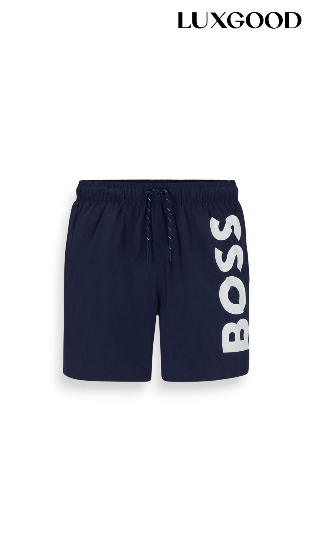 BOSS - Swimming Shorts Octopus - Navy Blue