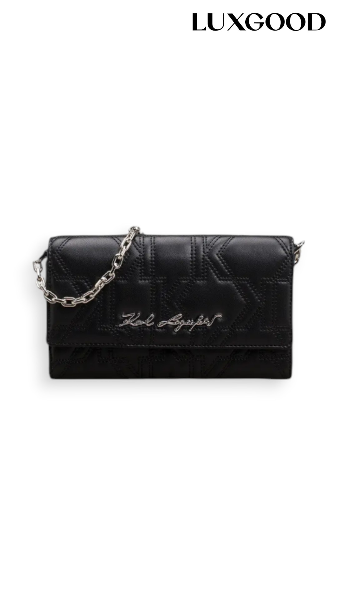 KARL LAGERFELD - Crossbody - Black