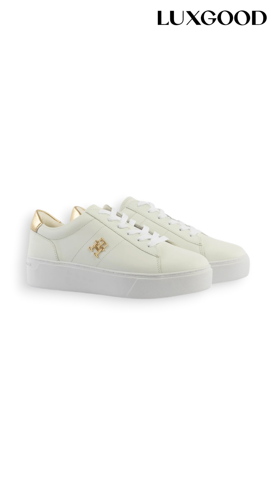 TOMMY - Court Sneakers - White