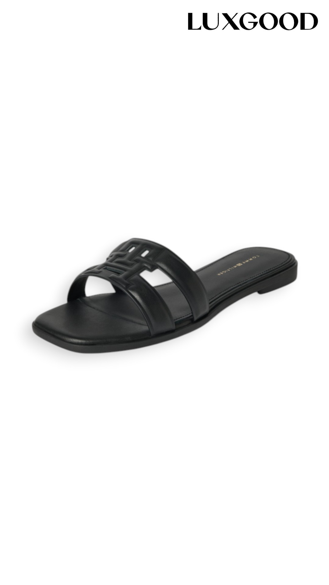 Tommy Hilfiger – Sandals – Leather – Black