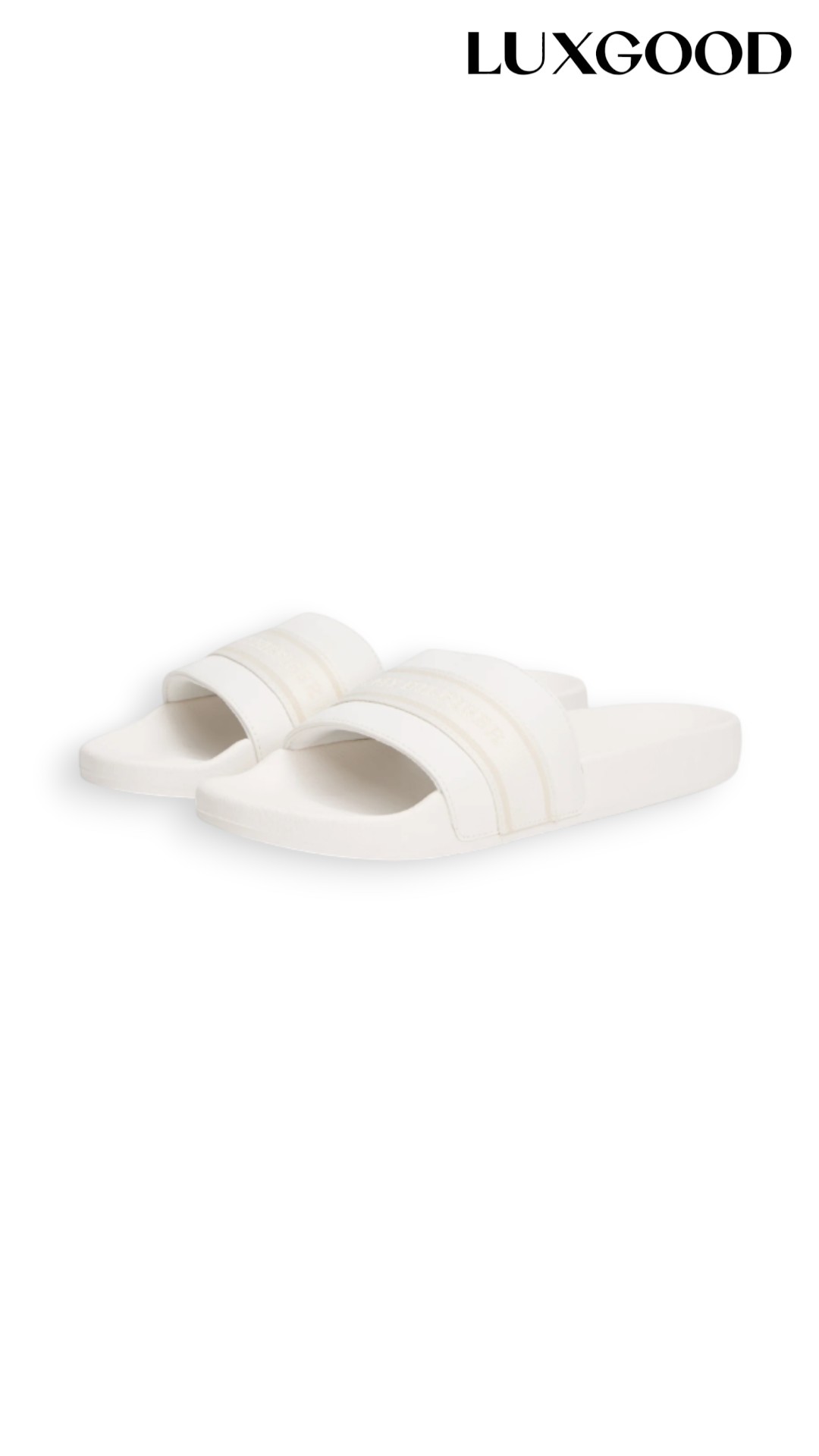 Tommy Hilfiger – Slide Sandals – White