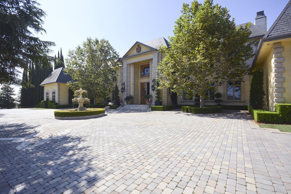 Mediterranean Hollywood Hills Mansion