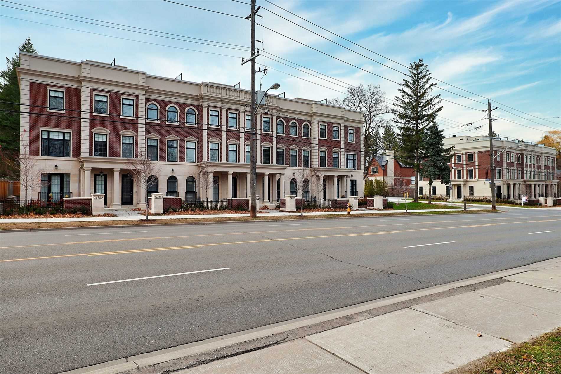 New luxury custom townhouse 2460A Bayview Avenue Toronto Barry