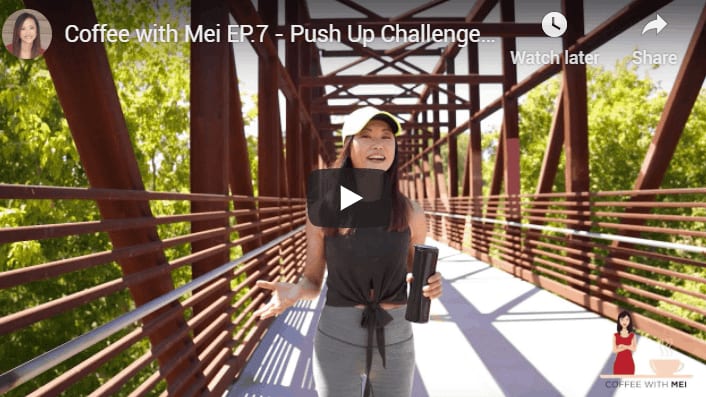 Coffee with Mei EP.7 – Push Up Challenge for PTSD PT2