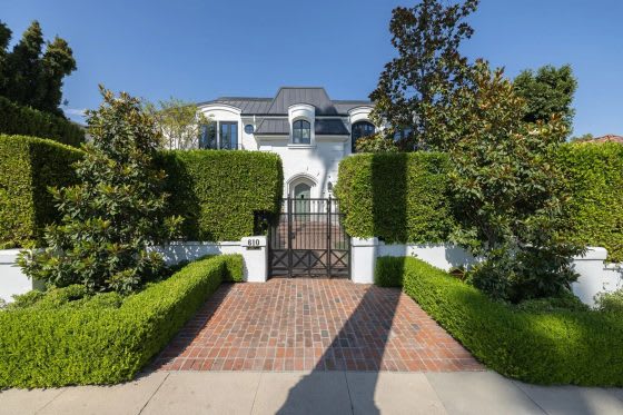 Inside an Elegant European-Inspired Estate in Beverly Hills