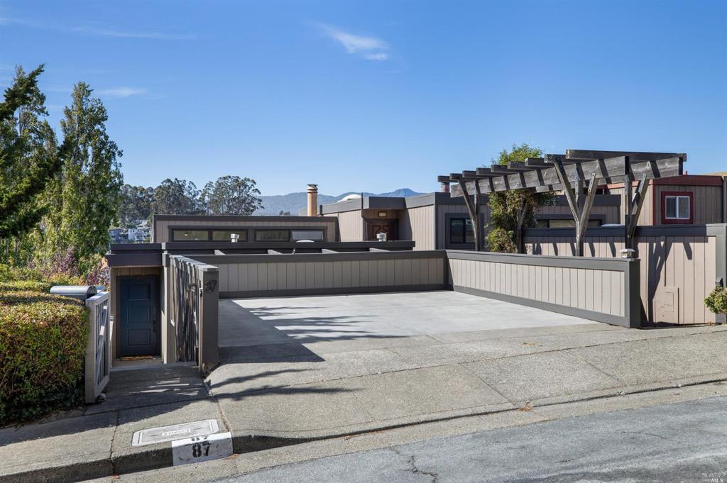 View home in Sausalito