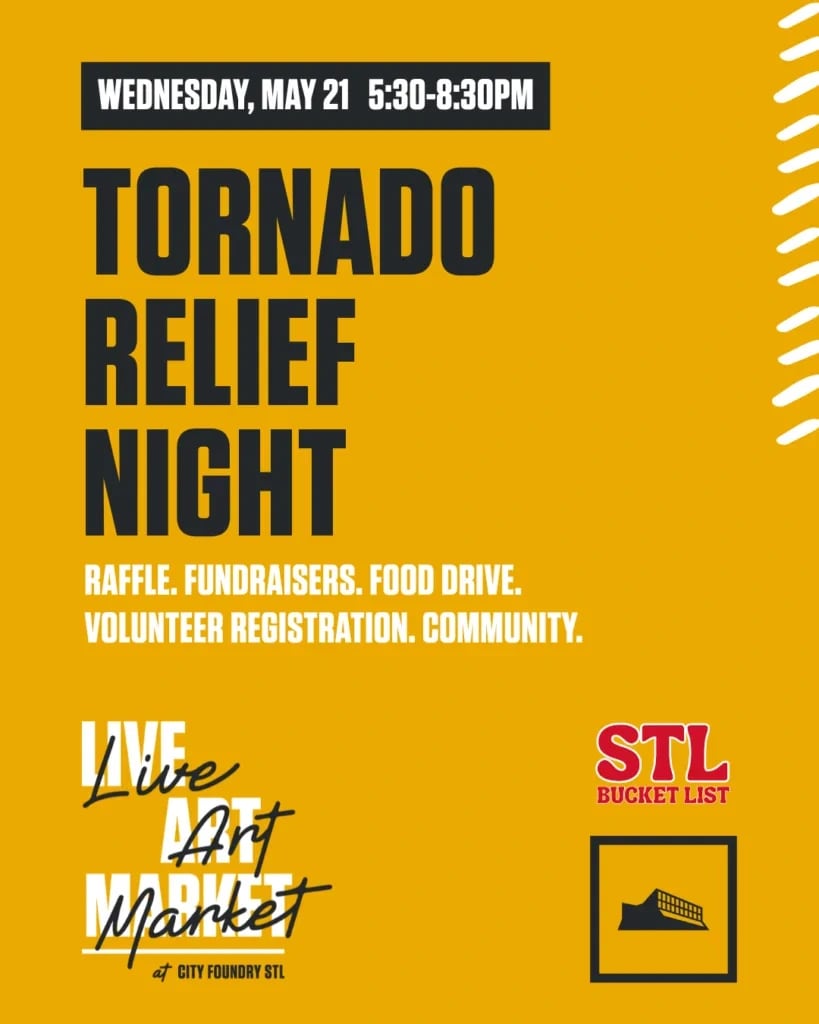 City Foundry to focus first Live Art Market on tornado relief
