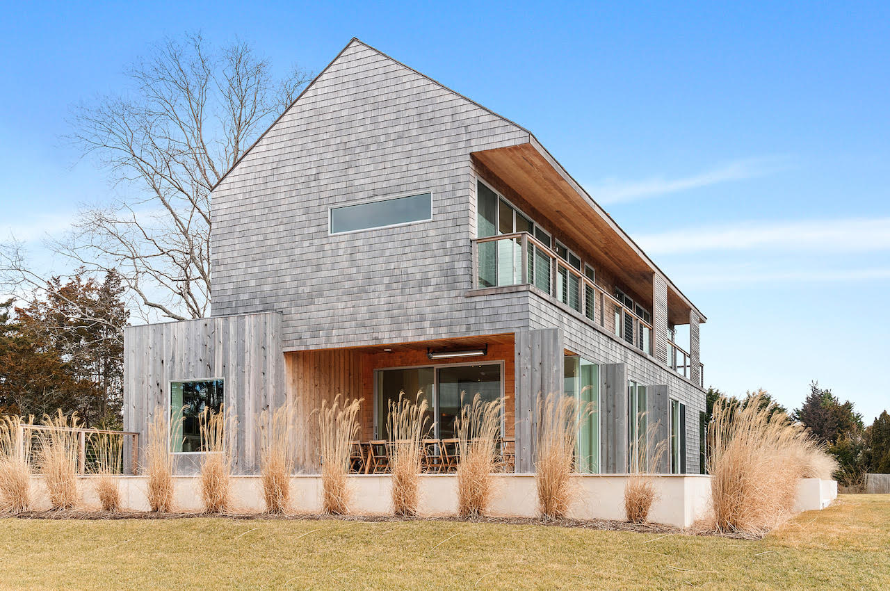 Newly Built Contemporary Barn with Bay Views