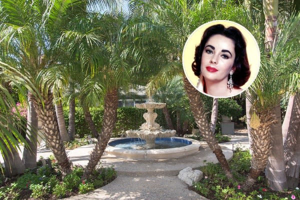 FORMER ESTATE OF ELIZABETH TAYLOR HITS MARKET FOR $15.9M