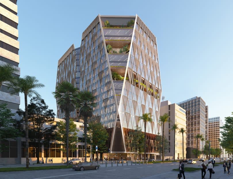 Dramatic Office Tower Proposed for Downtown San Jose – Design Elements Include Coronavirus-era Safety Features