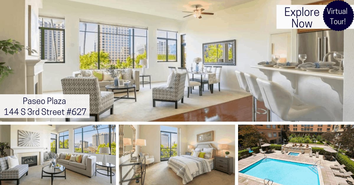 [virtual Tour] Penthouse Unit With 2 Master Suites – Just Listed at Paseo Plaza!