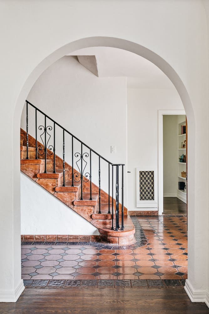 Sequestered Spanish Colonial Revival North of the Boulevard 