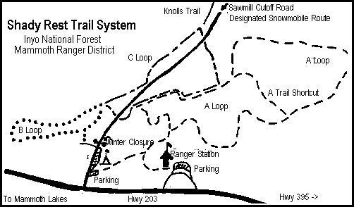 Mammoth Lakes Trail System Winter Activities