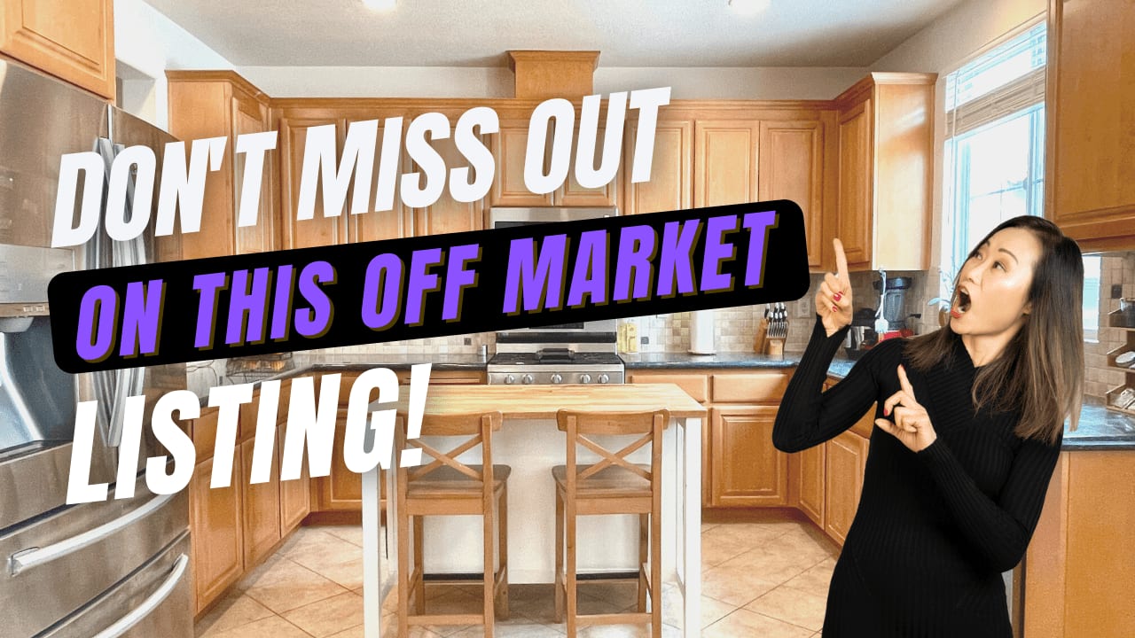 YOU WON’T WANT TO MISS OUT.. on this off market listing opportunity