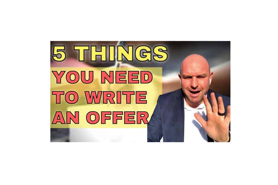 Write an Offer with These 5 Things | RISE Homes