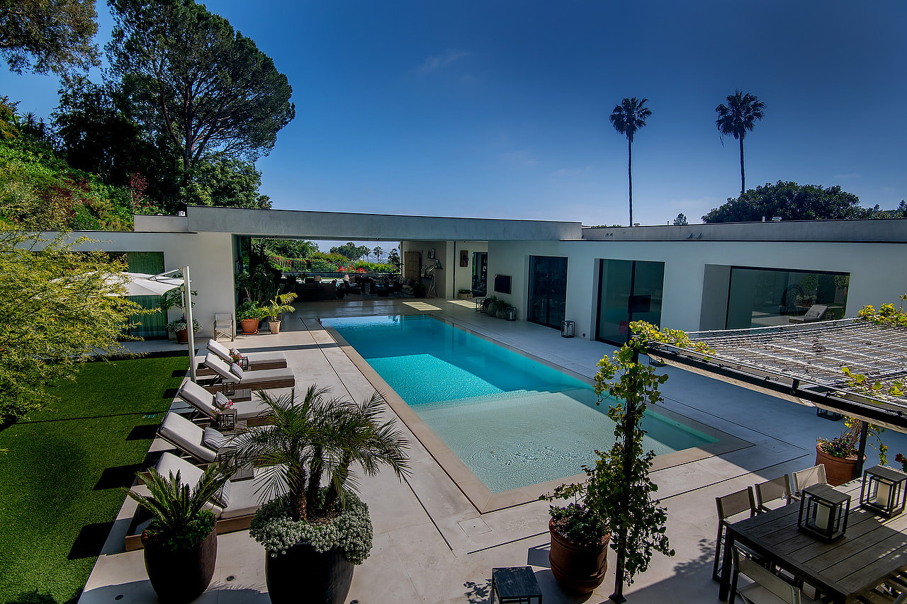 Furnished Trousdale Warm Modern Masterpiece