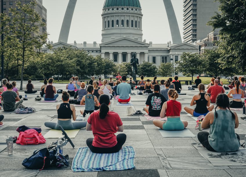 Where to find outdoor workouts in St. Louis