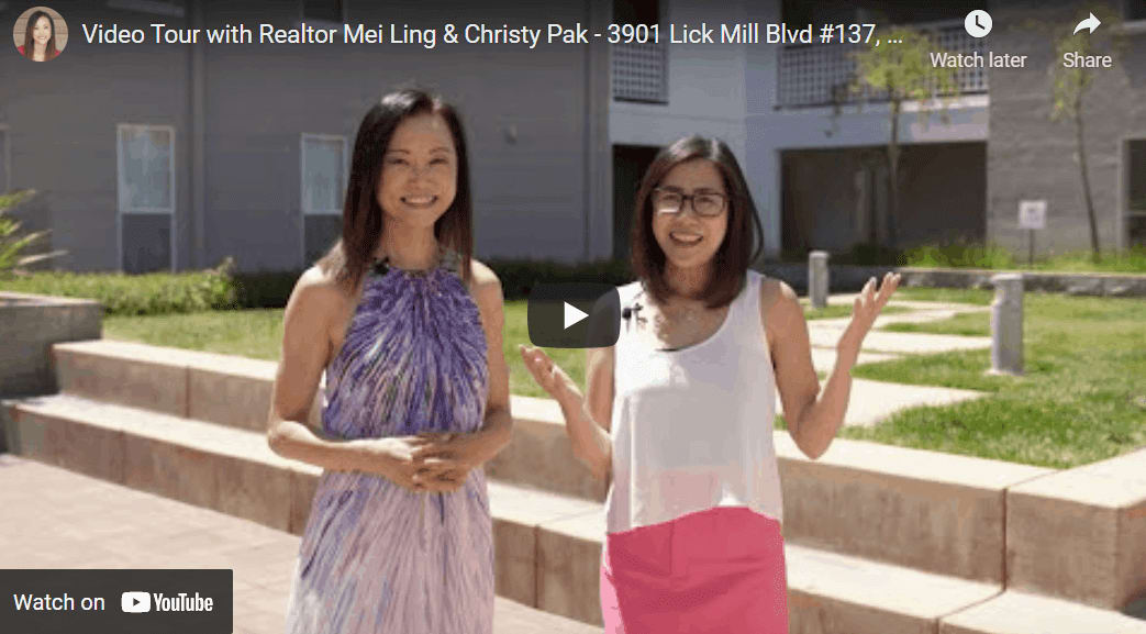 Video Tour with Realtor Mei Ling & Christy Pak – 3901 Lick Mill Blvd #137, Santa Clara 95054