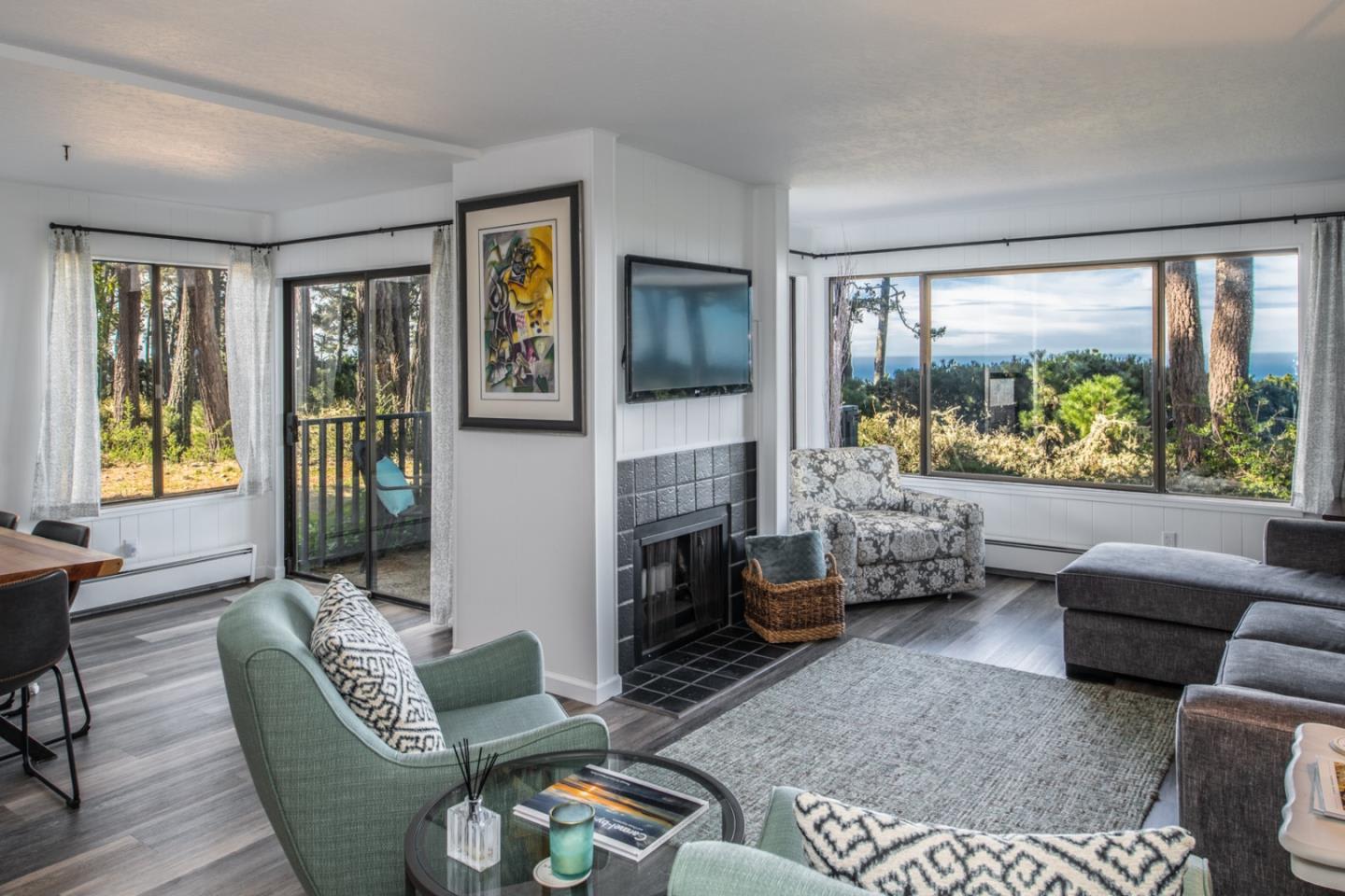 Pebble Beach condo with ocean views