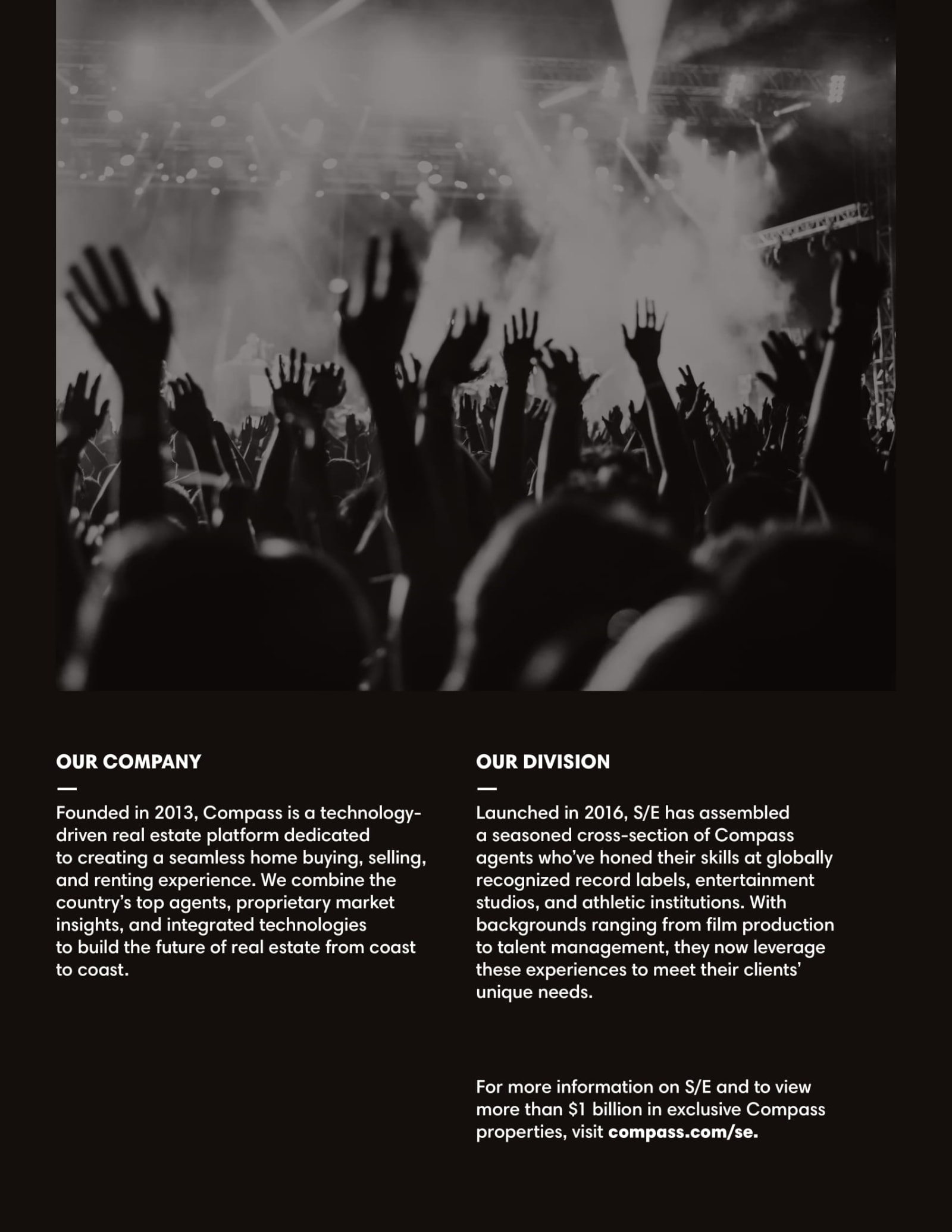 Compass Sports & Entertainment Division NY, CT