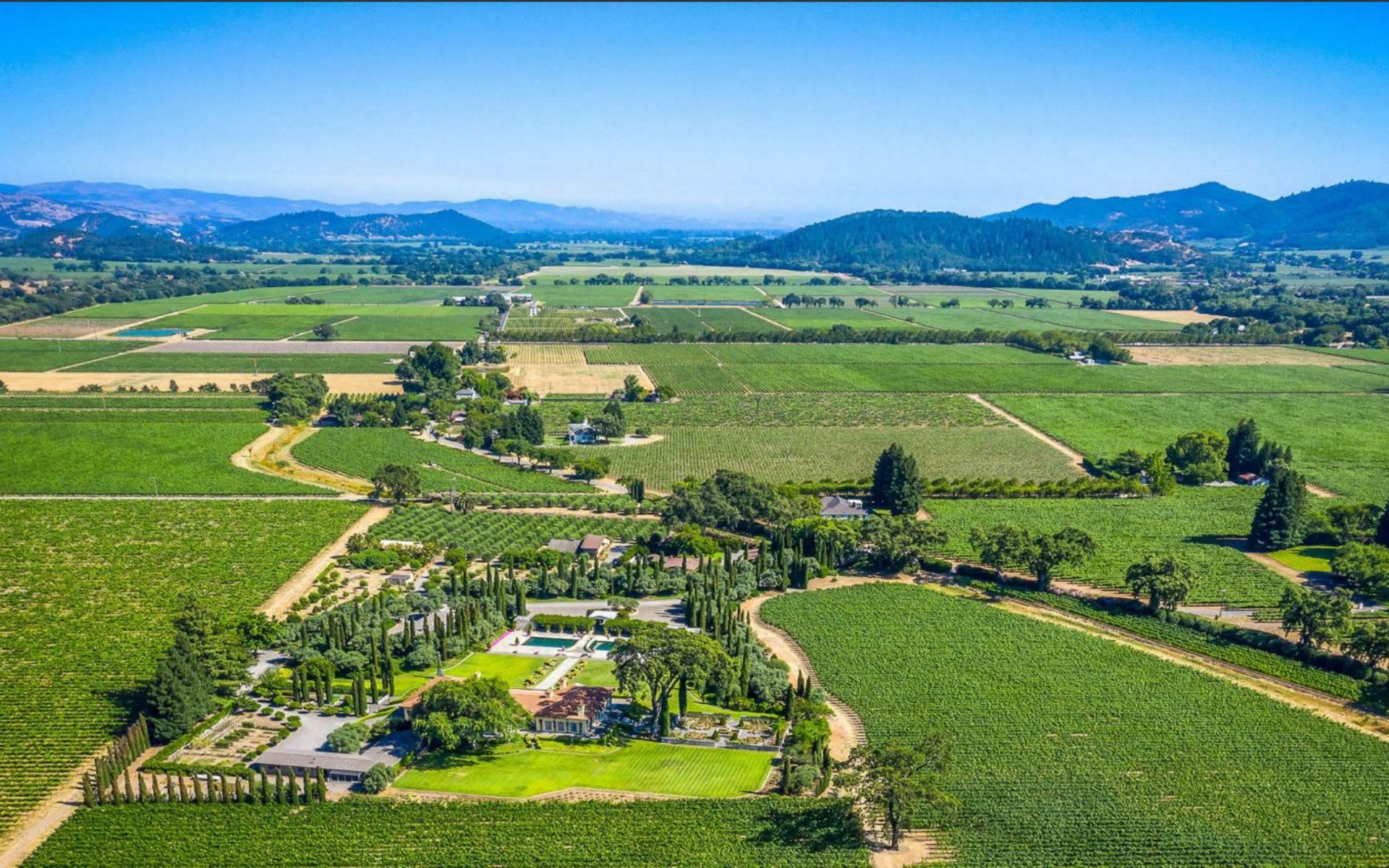 Famous Napa Valley Villa Mille Rose Yvonne Rich