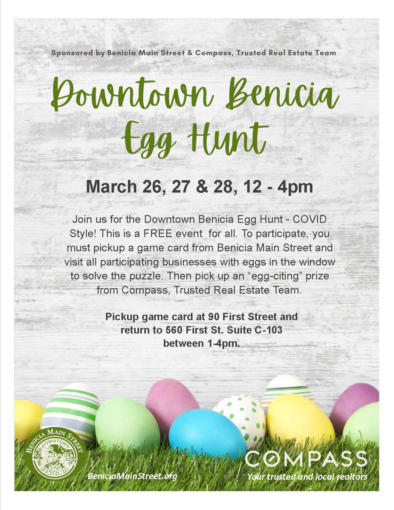 Downtown Benicia Egg Hunt Ridge Real Estate Group