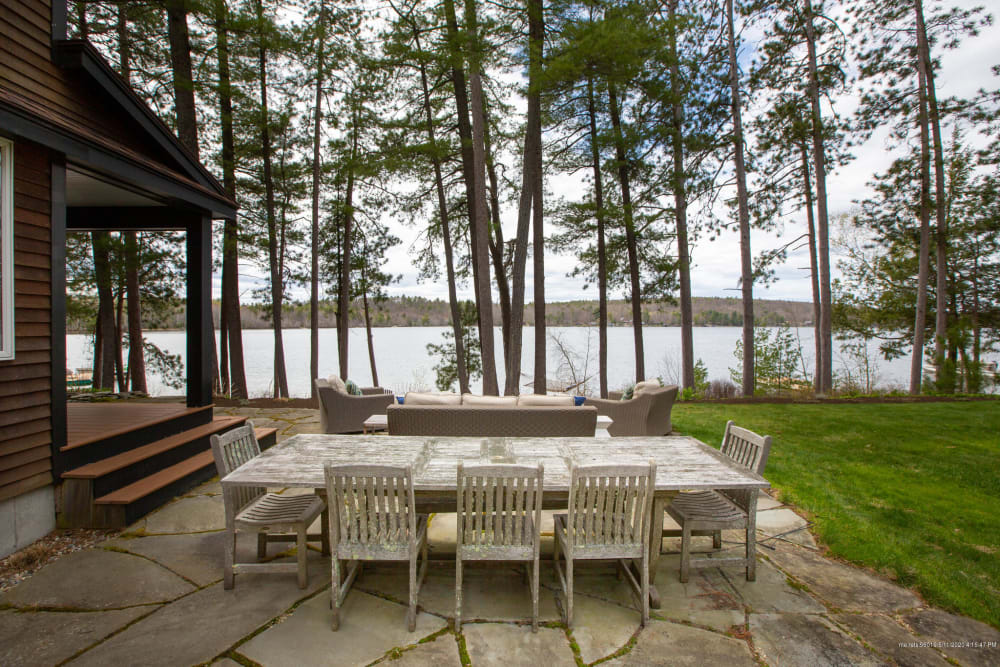 Prime Little Sebago Lake Waterfront Home