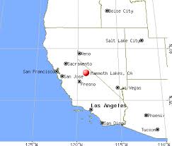 ca map with mammoth