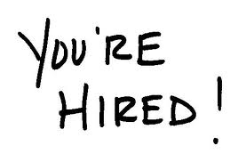 You Are Hired!