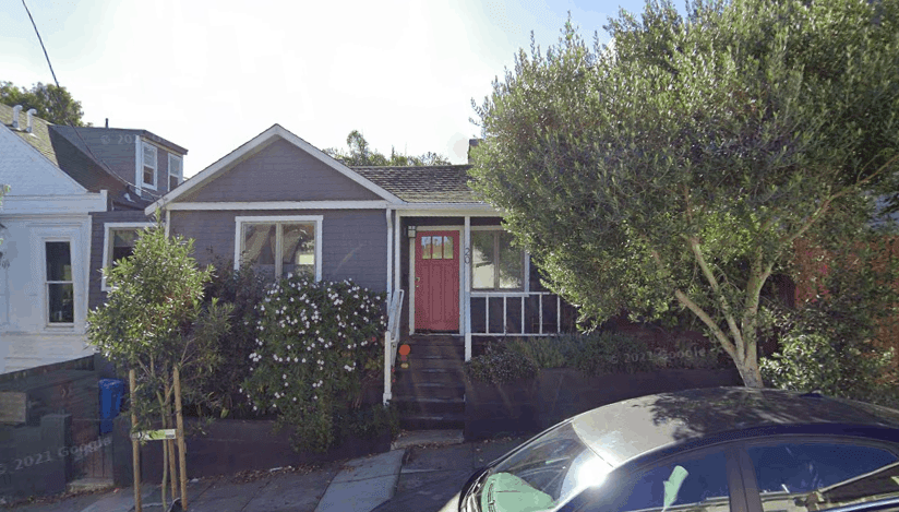 20 Newman St, San Francisco, tiny earthquake house