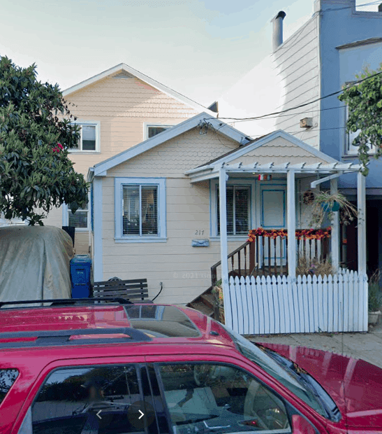 217 Mullen, San Francisco, type B earthquake shack