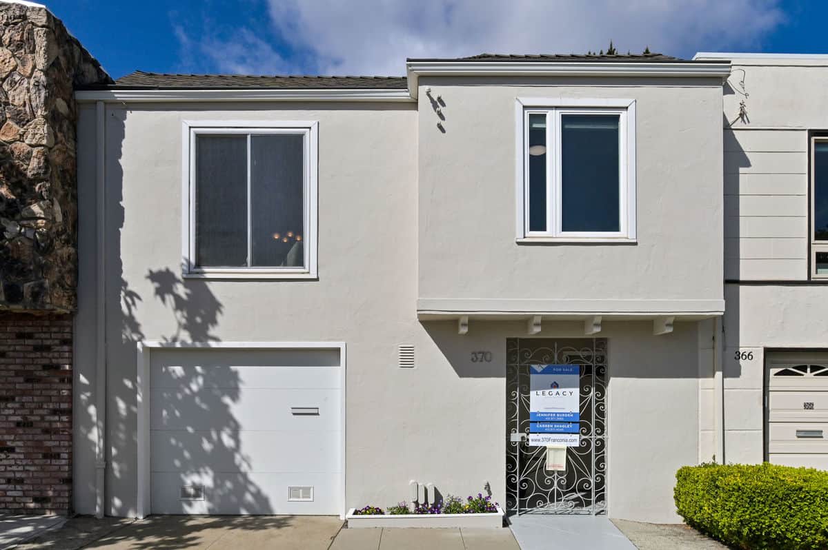 front of bernal home