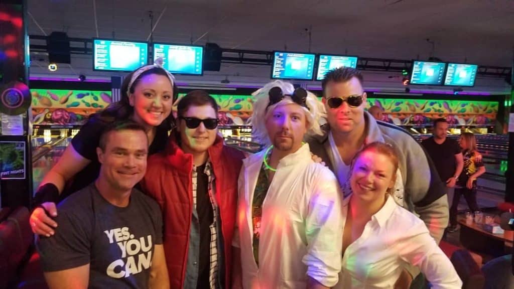 Heather Winham and Prosper Real Estate Show up In Style for the Fundraising Bowling Tournament