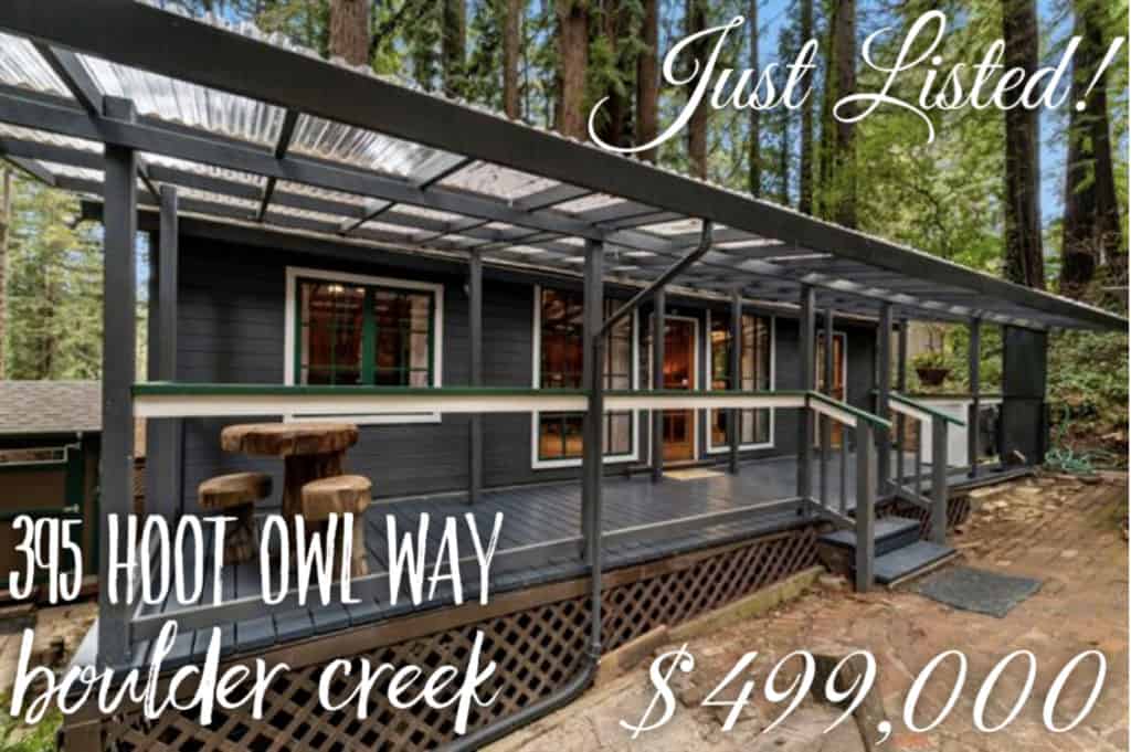 $499,000 - 2Br/1Ba - for Sale in Boulder Creek