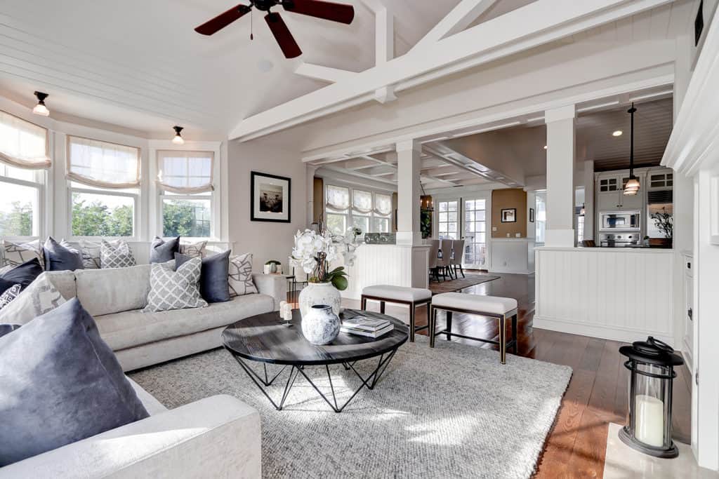 Family Room in Luxury Home