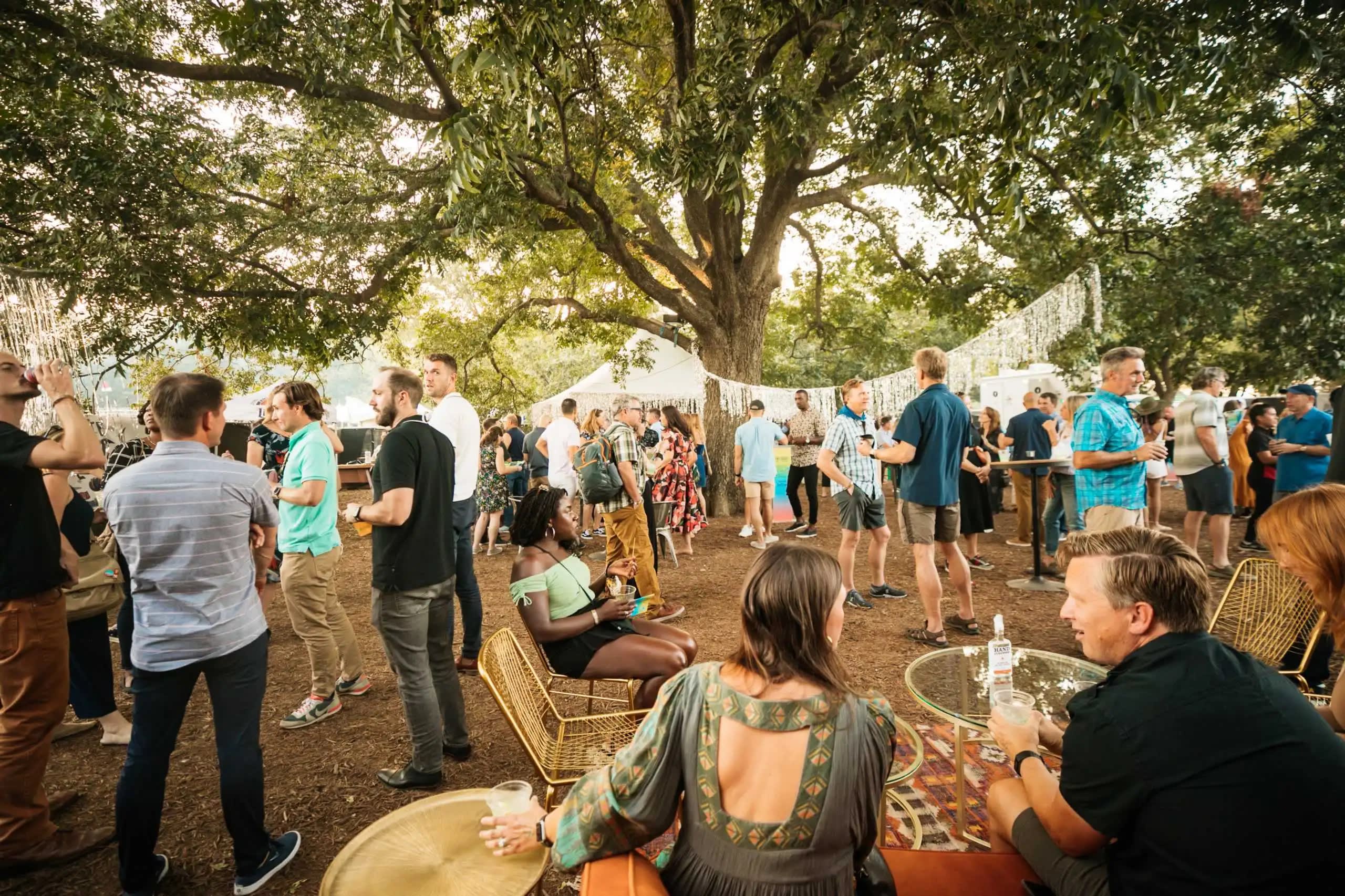 A group of people at a gathering
Description automatically generated with low confidence