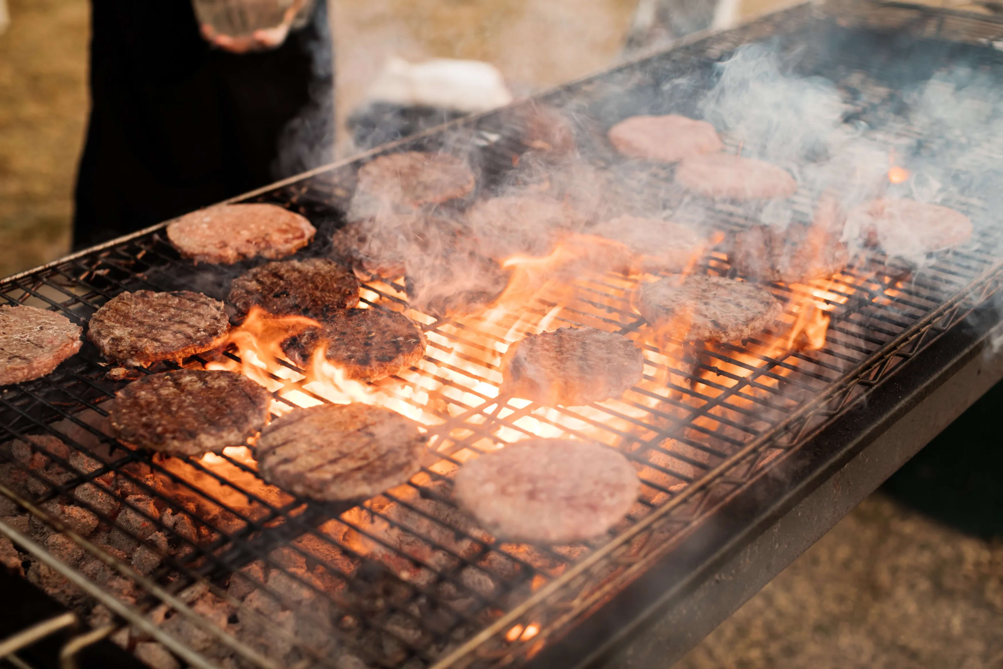 Meat on a grill
Description automatically generated with medium confidence