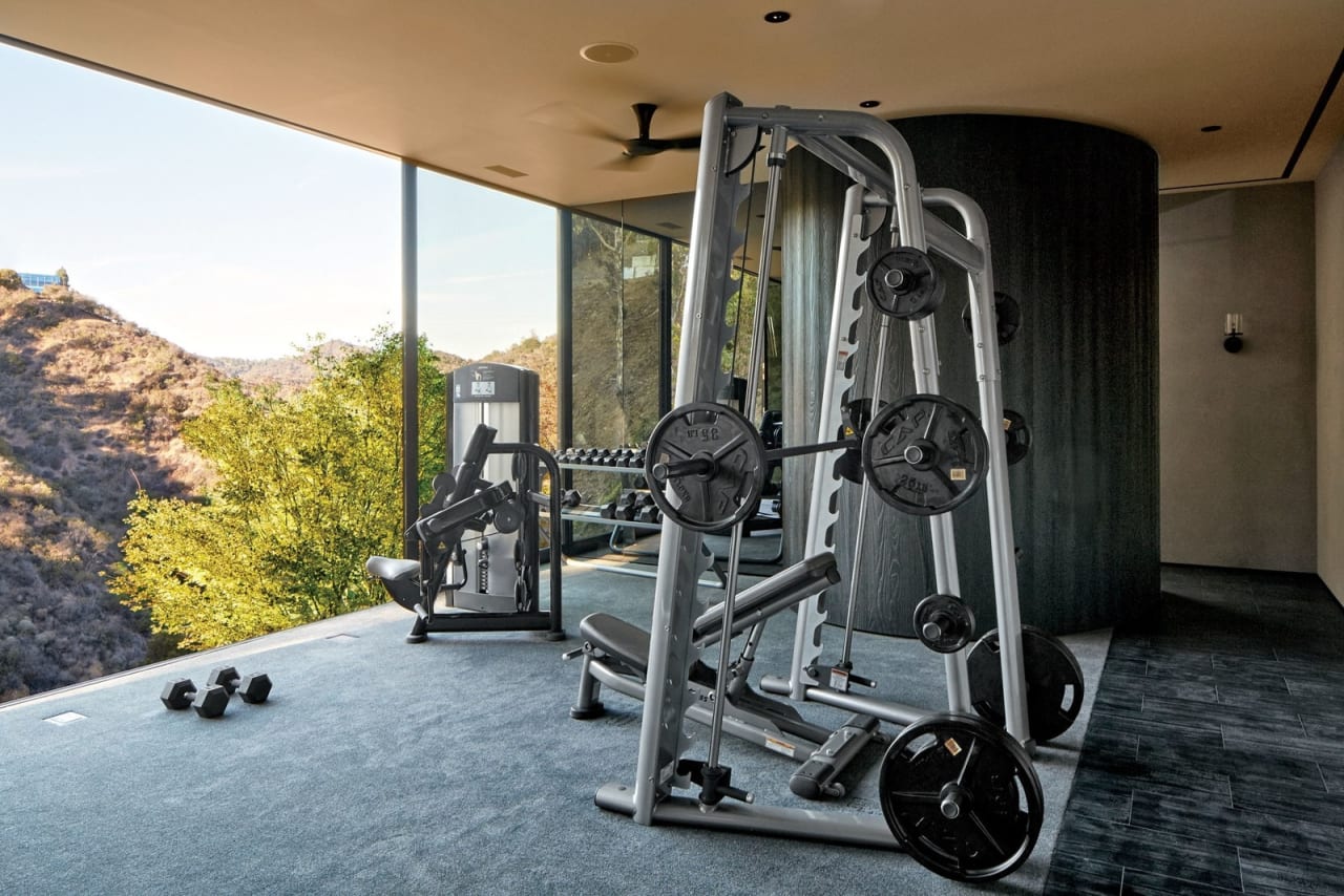 Home gyms that will motivate you to stick with your New Year's fitness goals 