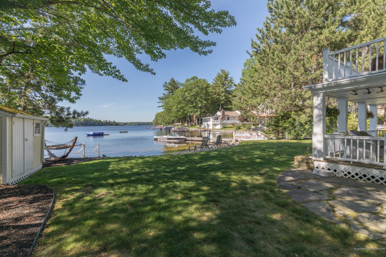 Charming Cottage on Little Sebago in Windham! The David Banks Team