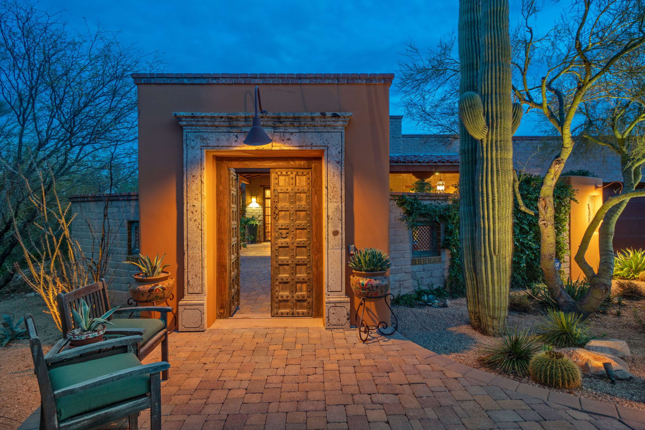 Authentic Mud Adobe Home With a Timeless Quality of Design