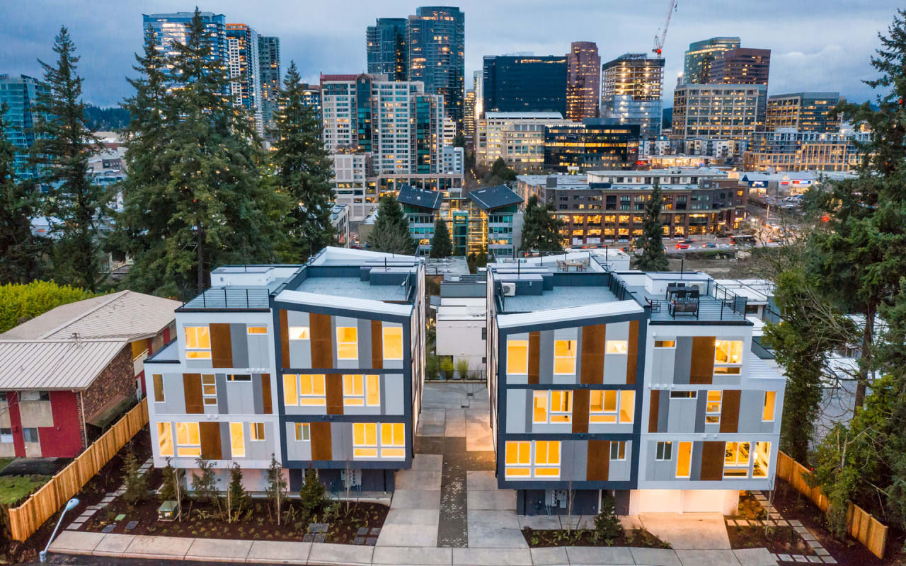 Elevated Living at Bellevue 8 Townhomes Team Foster