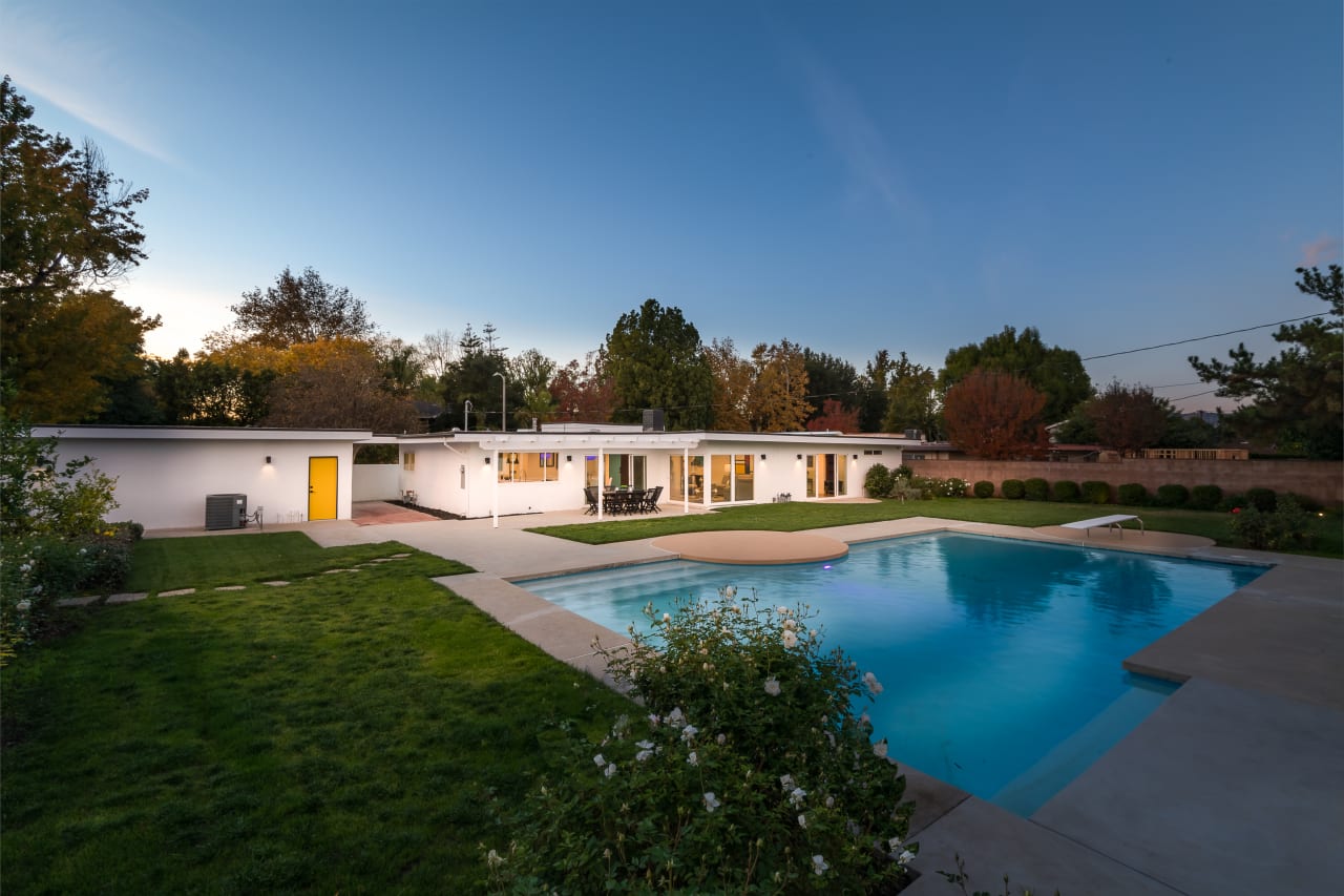 Mid-Century Smart Home in Woodland Hills