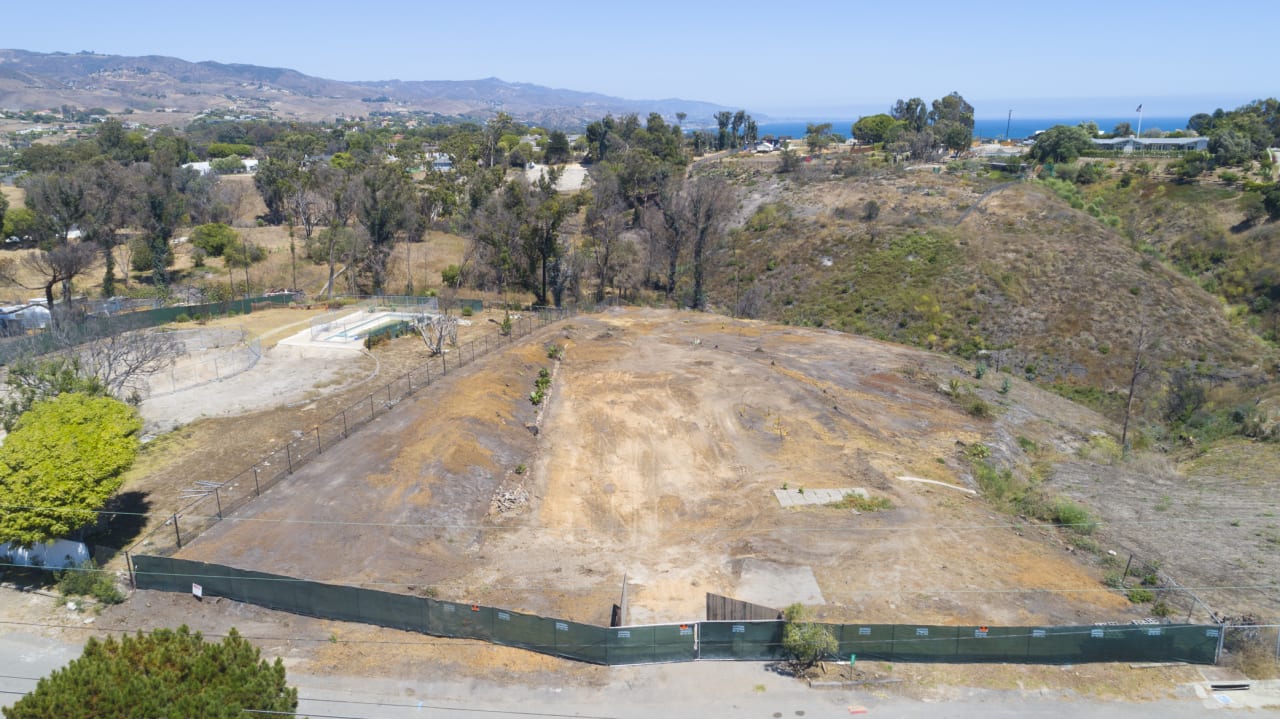 Point Dume Fire Rebuild Lot