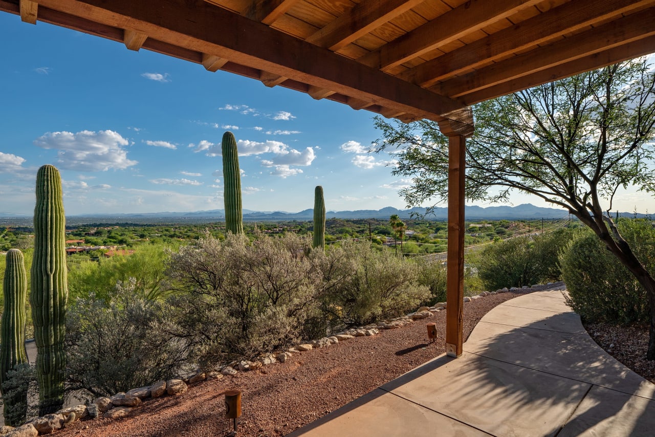 Expansive Mountain and City Views