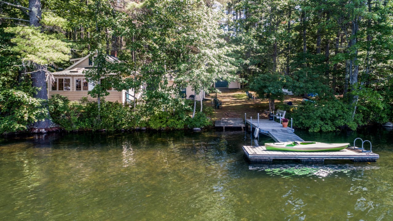 Lakefront Cottage on Parker Pond The David Banks Team RE/MAX By The Bay Maine's 1 Real