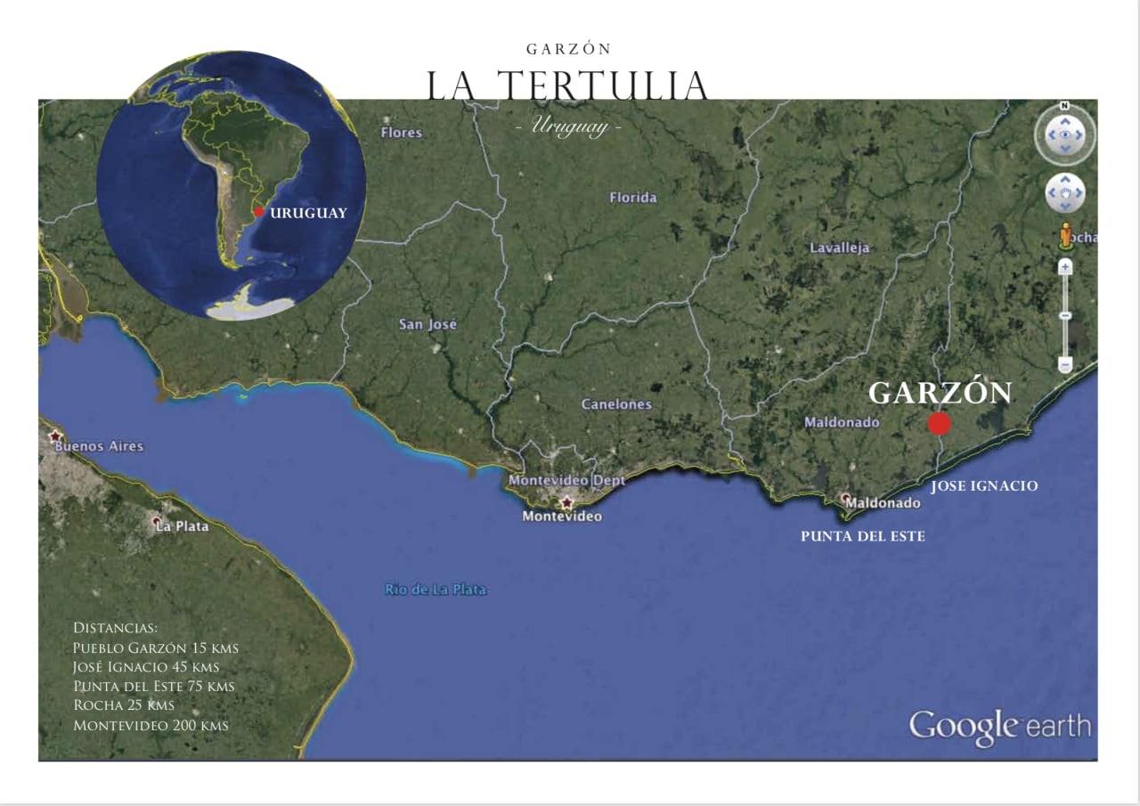 LA TERTULIA  -  Garzon, Uruguay.